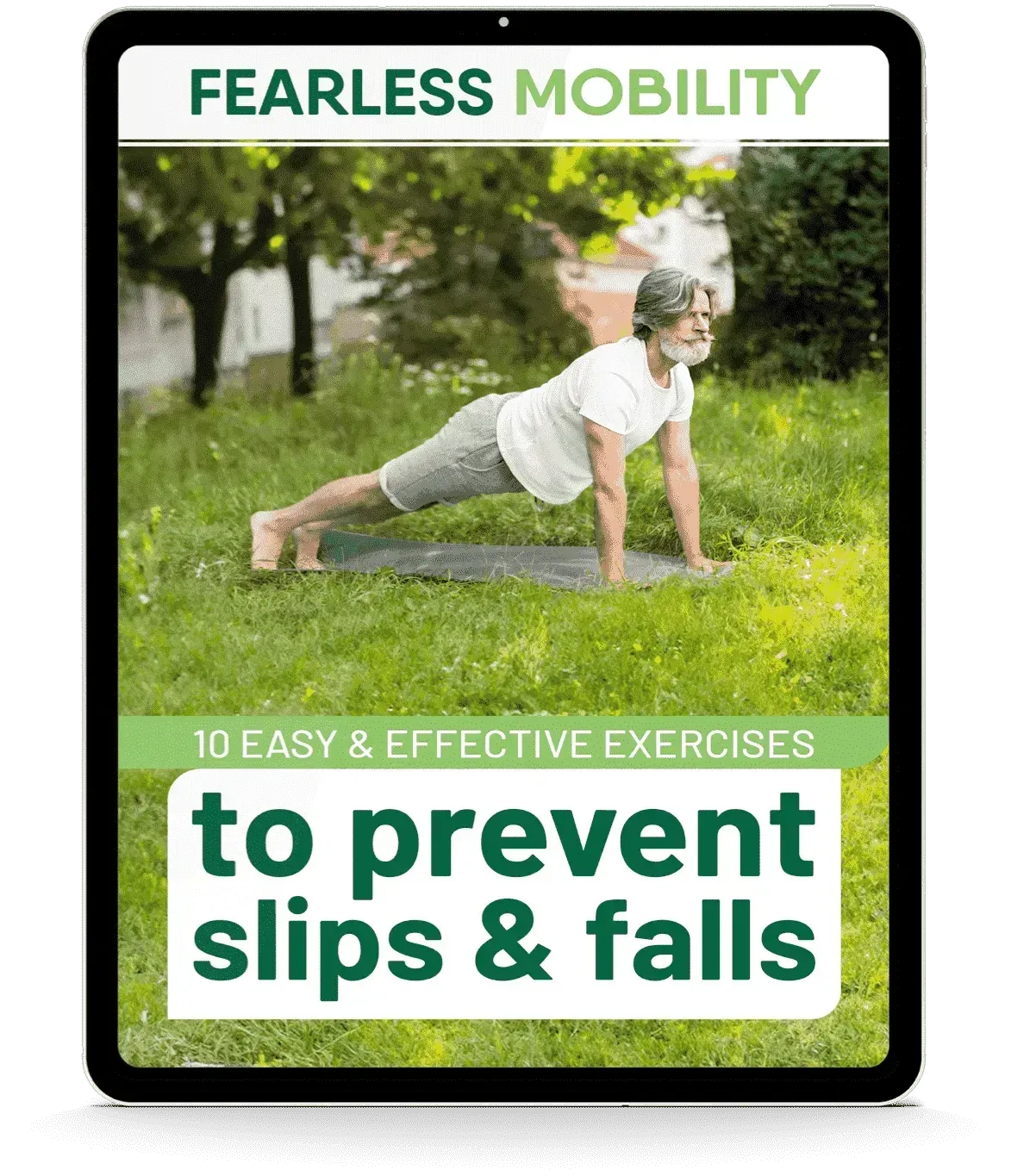BONUS #1: Fearless Mobility: 10 Easy & Effective Exercises to Prevent Slips & Falls